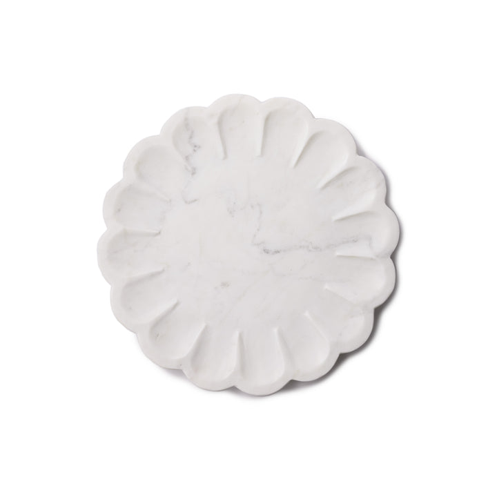 Small Marble Petal Tray