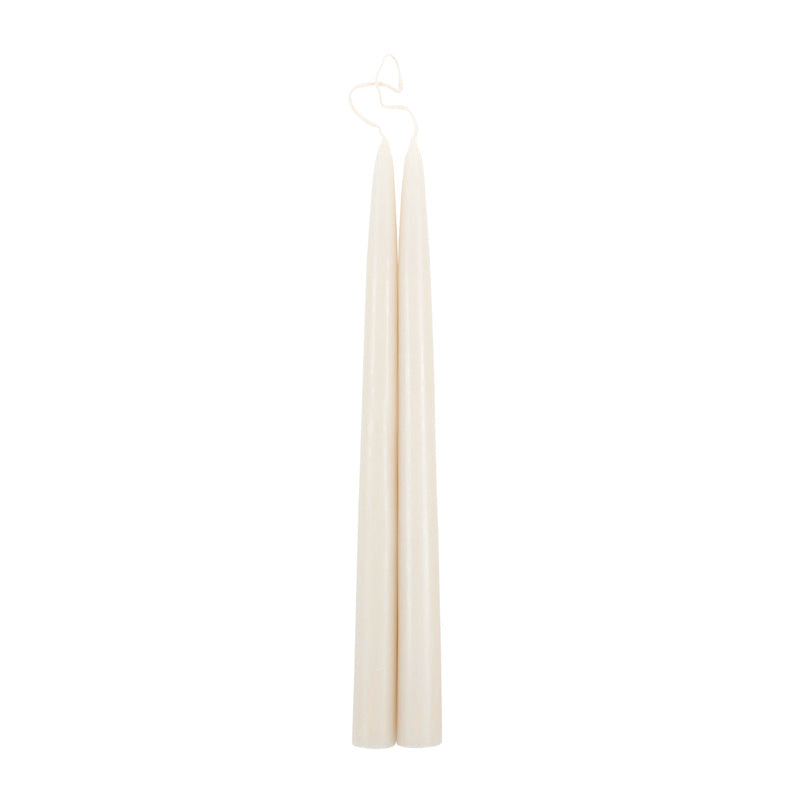 The Floral Society Fancy Taper Candles Parchment 18" - Thumbnail 4
