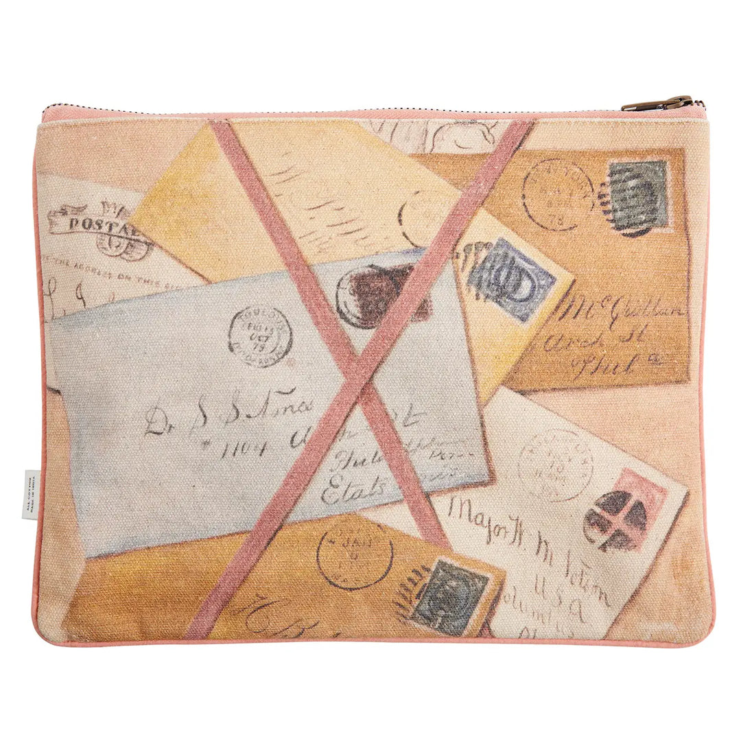 Vanitas/Letter Canvas Pouch