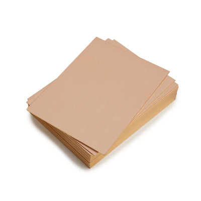 Note Cards in Blush with Metallic Edge
