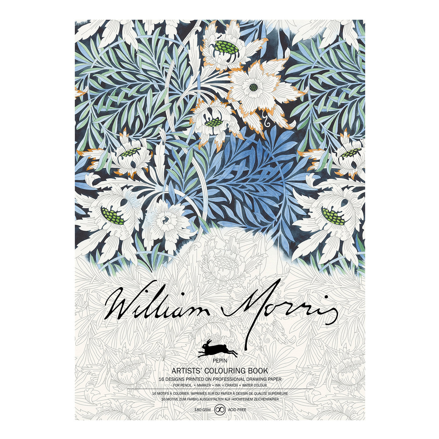 William Morris - Artists' Colouring Book