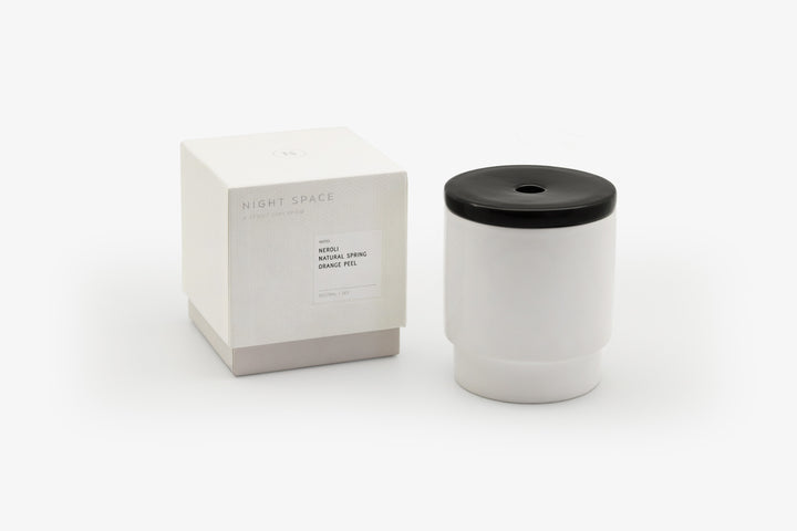 True Black: Neroli and Orange Peel Candle by Night Space