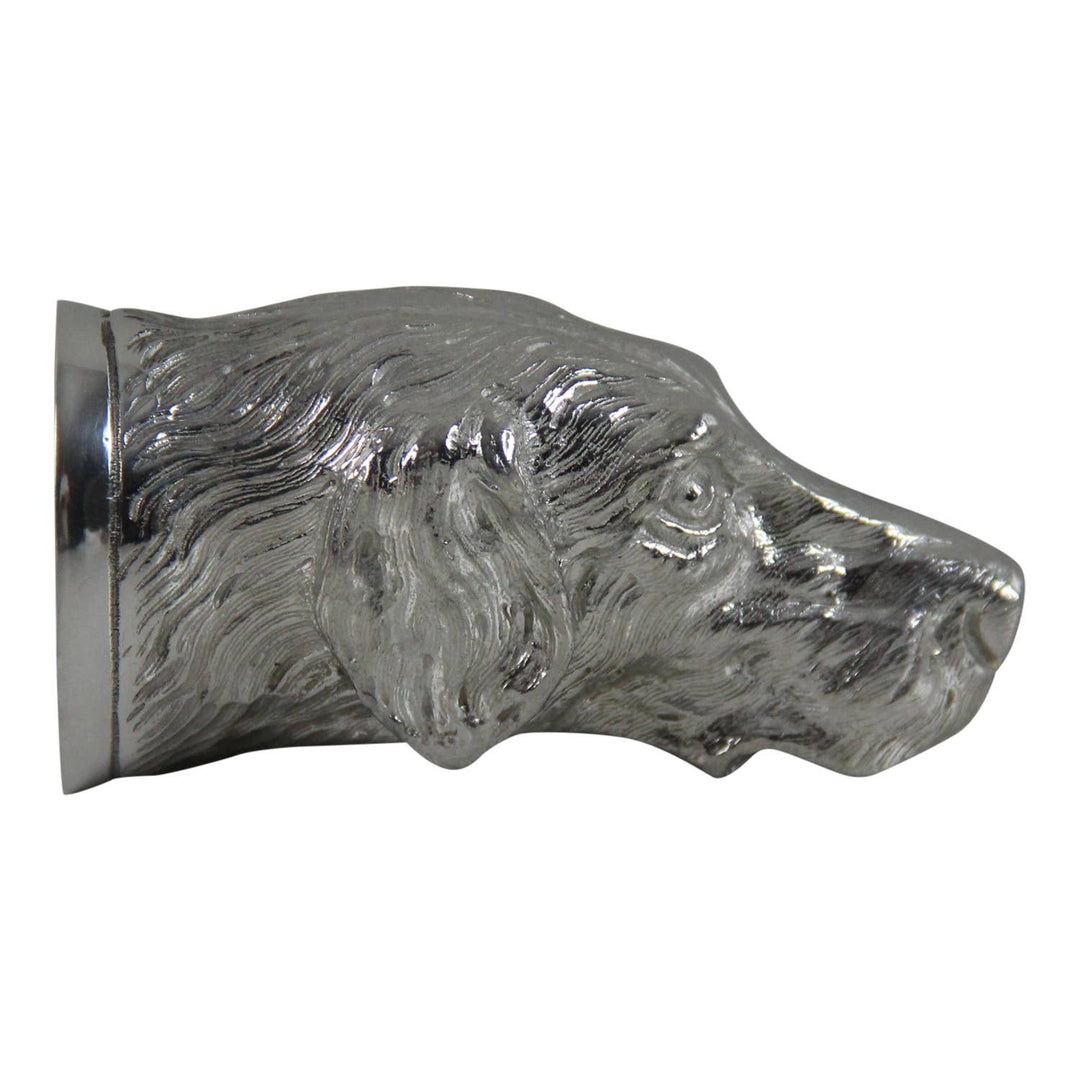 Pewter Dog Head Jigger