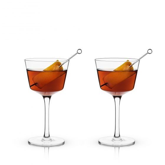 Nick & Nora Cocktail Glasses Set of 2