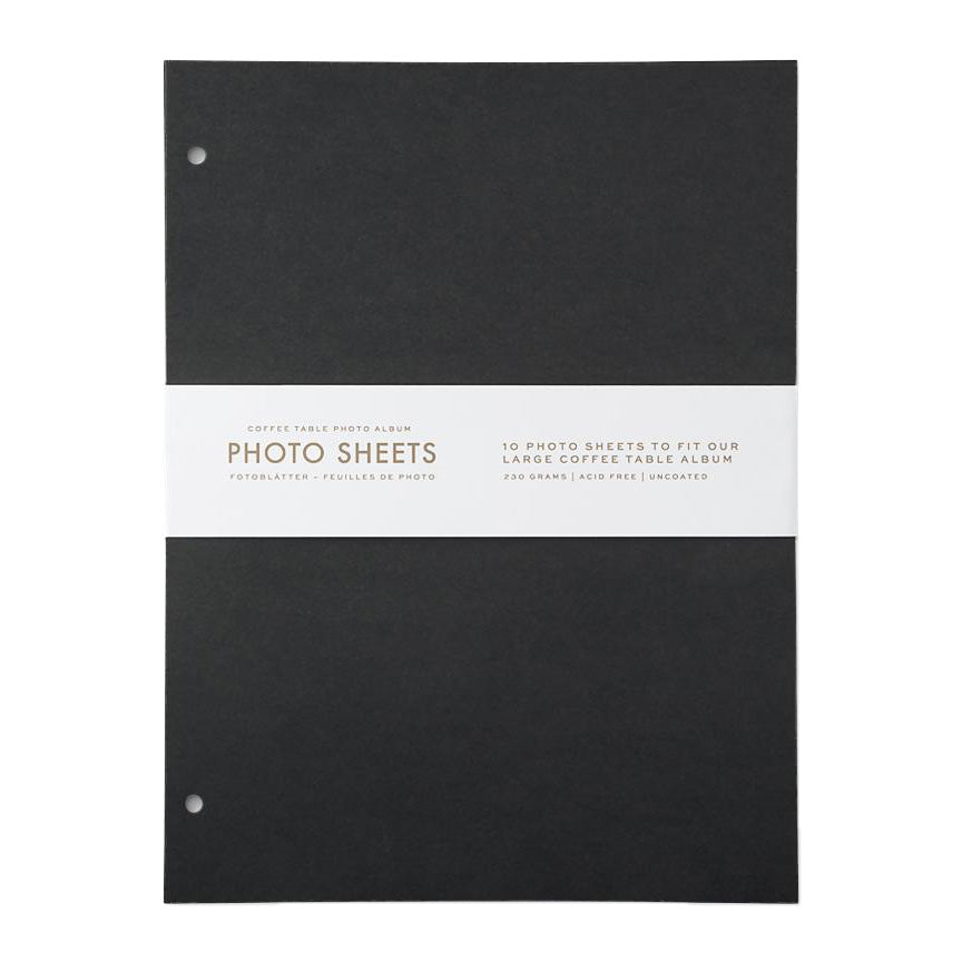 Photo Album Refill Paper: Large 10-pack