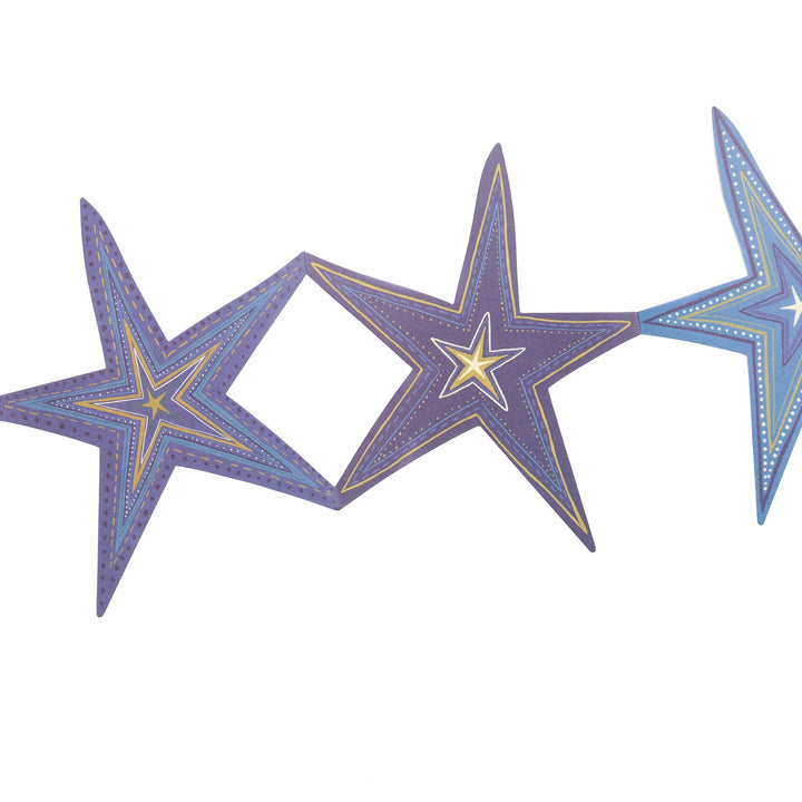 Star Concertina Paper Garland